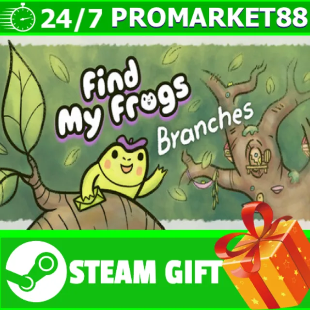 ️ВСЕ СТРАНЫ+РОССИЯ️ Find My Frogs - Branches STEAM