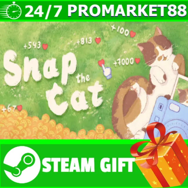 ️ВСЕ СТРАНЫ+РОССИЯ Snap the Cat STEAM GIFT