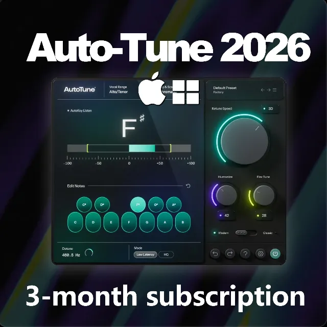 Auto-Tune 2026 [+23 Plug-ins Antares] Subscription