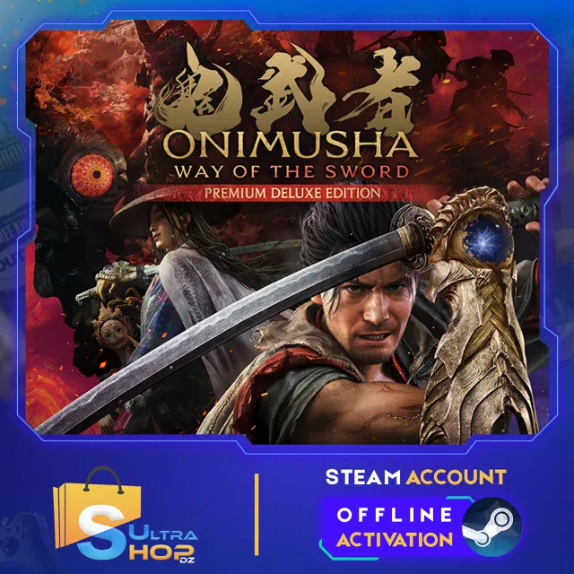 🚀 Onimusha: Way of the Sword - Premium Deluxe Edition - Steam Offline Account ⚡️