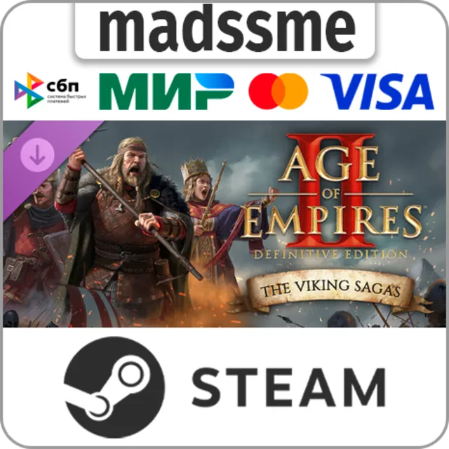 Age of Empires II: DE - The Viking Sagas * RU/KZ/СНГ/TR/CN/AR/IN/BR * DLC * STEAM