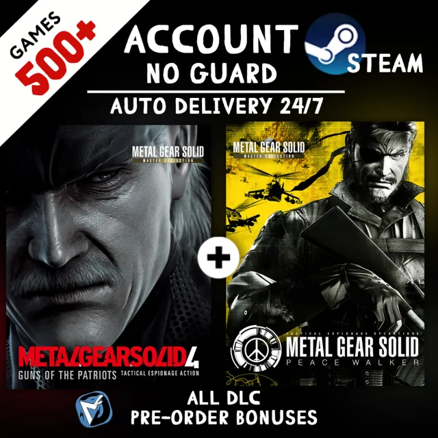 METAL GEAR SOLID 4: Guns of the Patriots - Master Collection Version STEAM АККАУНТ