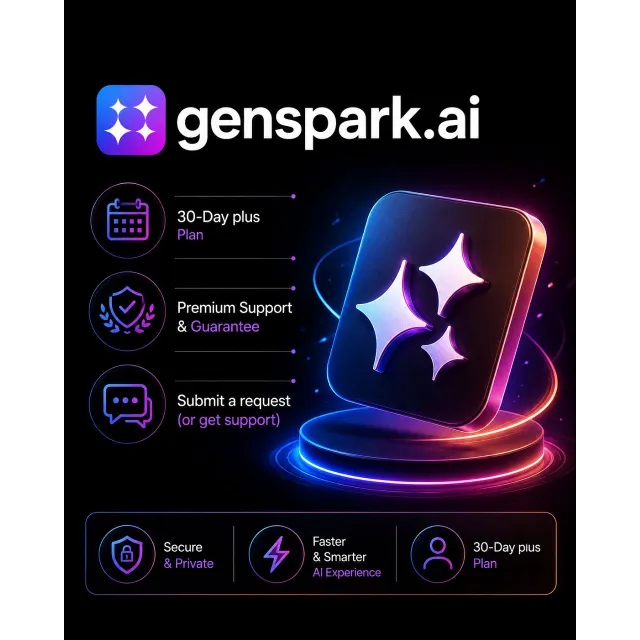Genspark AI PLUS — 10 000 кредитов | Личный аккаунт (АВТОМАТИЧЕСКАЯ ДОСТАВКА)