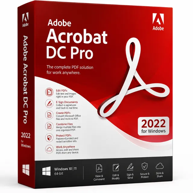 Adobe Acrobat Pro 2022 Lifetime Key