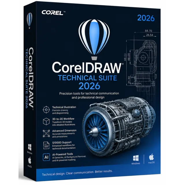 CorelDraw Technical Suite 2026 Lifetime Key