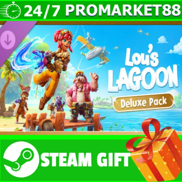 ️ВСЕ СТРАНЫ+РОССИЯ️ Lou's Lagoon Deluxe Pack STEAM