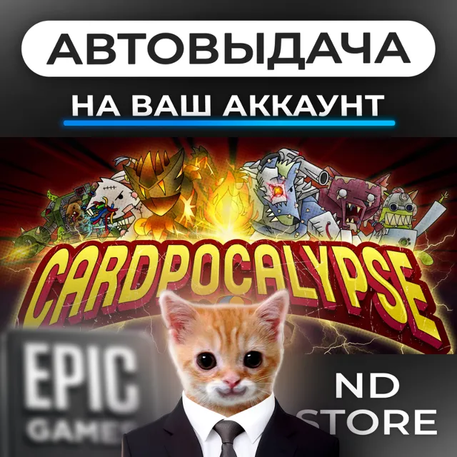 АВТО 24/7 | Cardpocalypse | Epic Games Издания и DLC | ЛЮБОЙ РЕГИОН