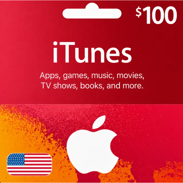 Код активации App Store &amp; iTunes 100 USD (Регион USA)