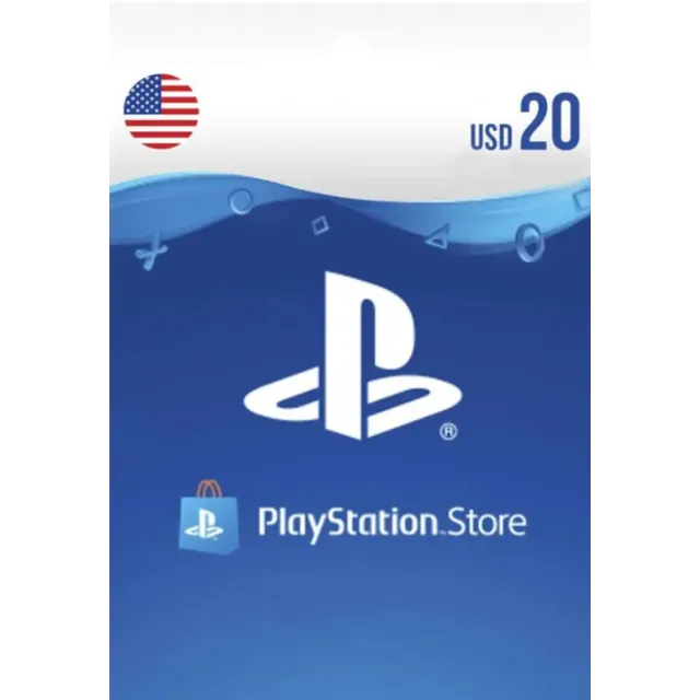 Карта PlayStation(PSN) 20 USD регион США