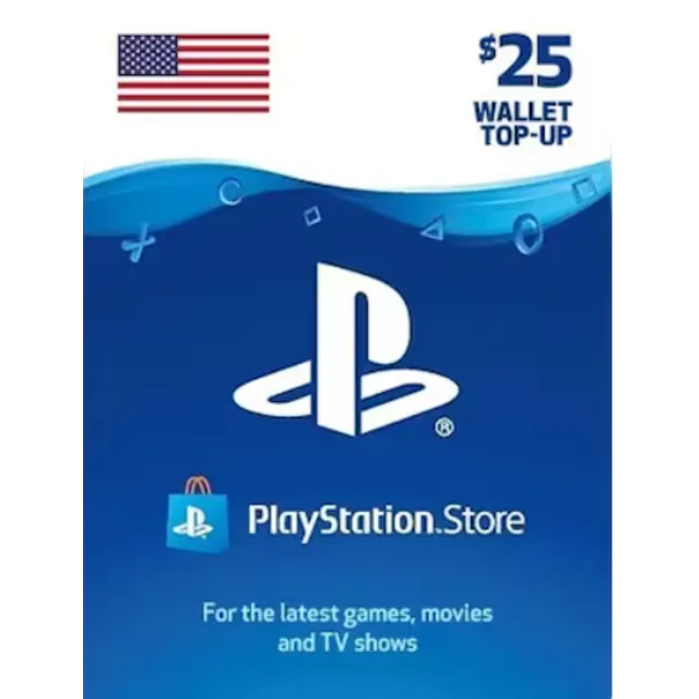 Карта PlayStation(PSN) 25 USD регион США