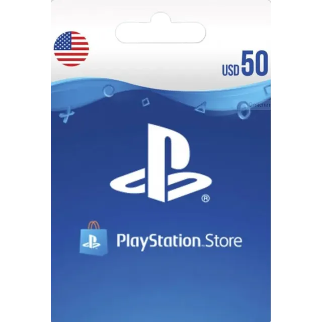 Карта PlayStation(PSN) 50 USD регион США