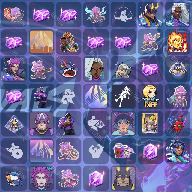 🏆Marvel Rivals🏆Твич Дропсы🎮47 предметов + 🎁