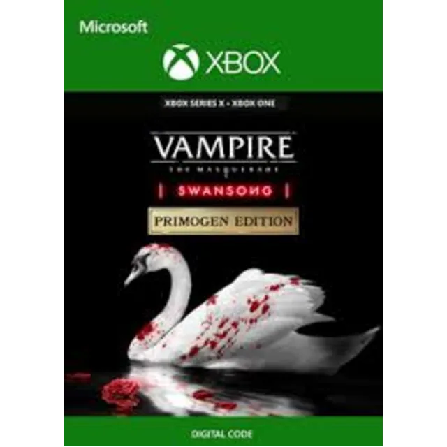 🎮✅VAMPIRE THE MASQUERADE SWANSONG PRIMOGEN EDITION XBOX ONE / X|S🔑КЛЮЧ USA