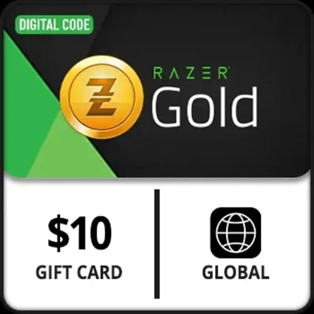 Razer Gold Gift Card 10 USD - Global