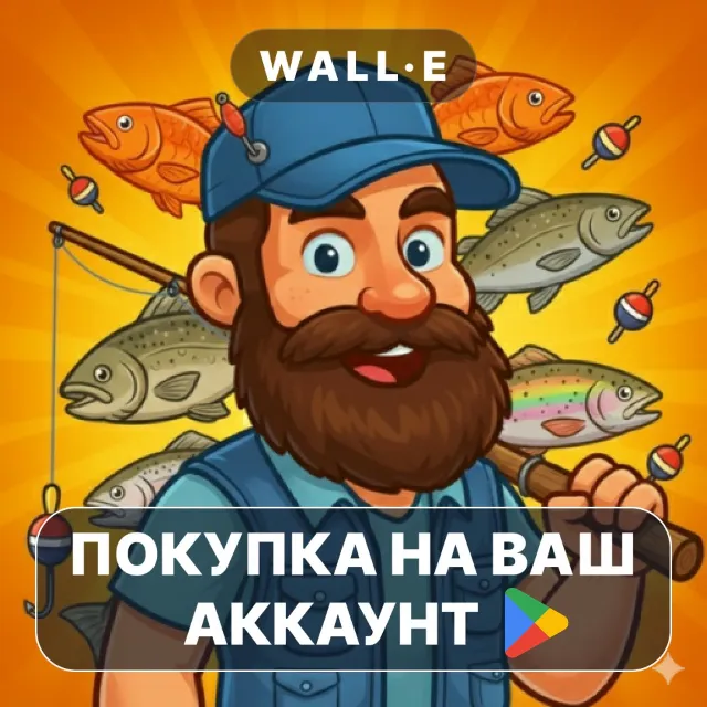 🎮 Idle Space Fishing Tycoon | Google Play ПОКУПКА НА ВАШ АККАУНТ | Android