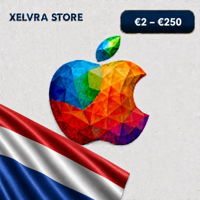 🇳🇱 Apple Gift Card Нидерланды | €2–€250 | App Store | NL Apple ID