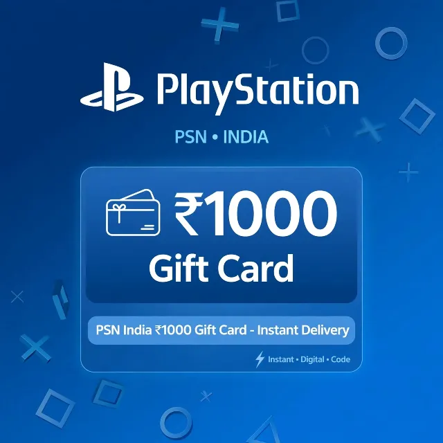 PSN India 1000 INR Gift Card