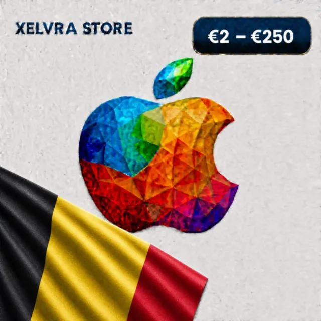🇧🇪 Apple Gift Card Бельгия | 2–250 EUR | App Store | Apple ID