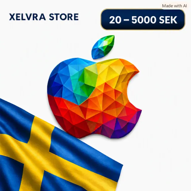 🇸🇪 Apple Gift Card Швеция | 20–5000 SEK | App Store | Apple ID