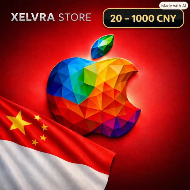 🇨🇳 Apple Gift Card Китай | 20–1000 CNY | App Store | Apple ID