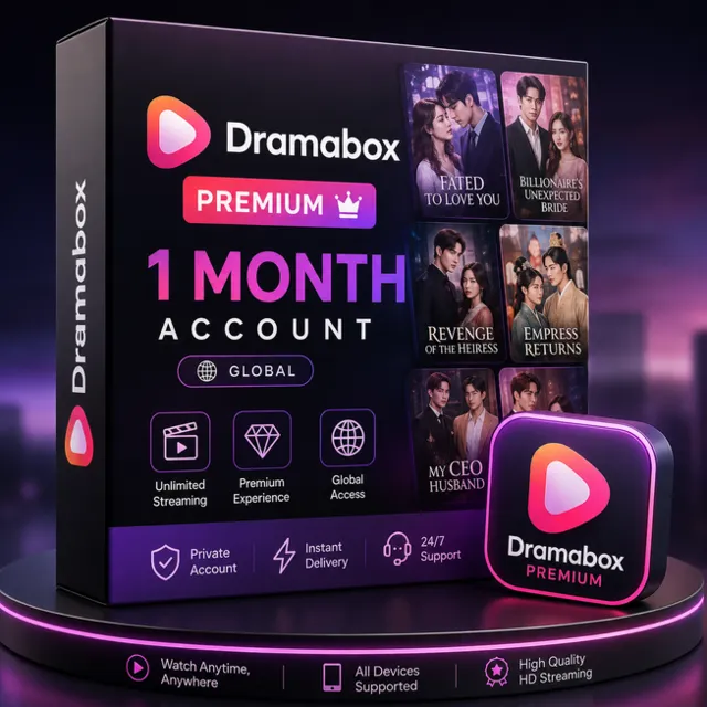 Dramabox Premium 1 Month Account (Global)