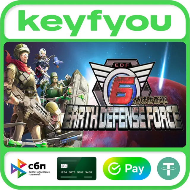 EARTH DEFENSE FORCE 6 / STEAM GLOBAL КЛЮЧ 🔥
