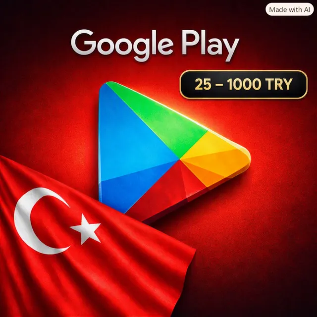 🇹🇷 Google Play Gift Card Турция | 25–1000 TRY | Google Play | TR Аккаунт