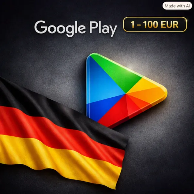 🇩🇪 Google Play Gift Card Германия | 1–100 EUR | Google Play | DE Аккаунт