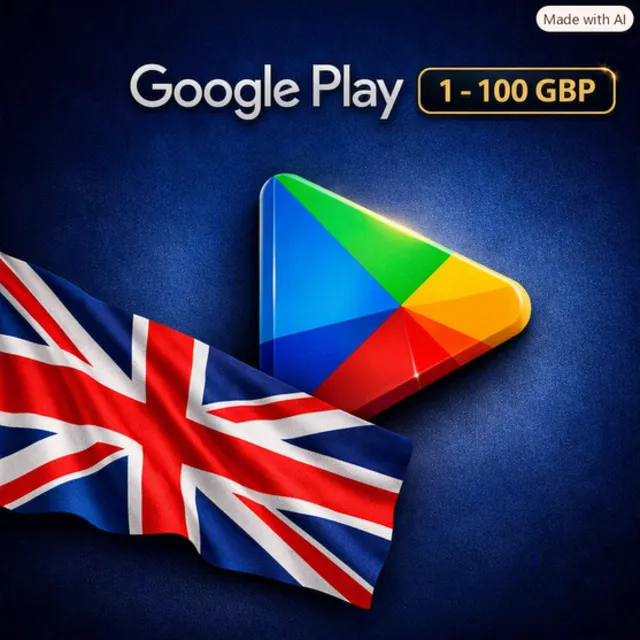 🇬🇧 Google Play Gift Card Великобритания | 1–100 GBP | Google Play | UK Аккаунт