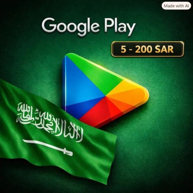 🇸🇦 Google Play Gift Card Саудовская Аравия | 5–200 SAR | Google Play | SA Аккаунт