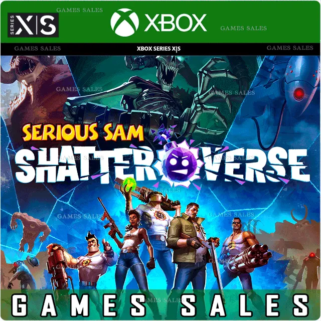 ✅❤️SERIOUS SAM: SHATTERVERSE❤️XBOX|XS+PC WIN🔑КЛЮЧ✅