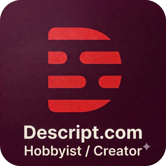 DESCRIPT.COM | Тариф «Любитель / Создатель»