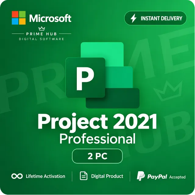 Project 2021 Pro | 2 ПК | Retail Online | Бессрочно | Мгновенно