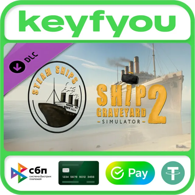 Ship Graveyard Simulator 2 - Steam Ships DLC / STEAM GLOBAL DLC КЛЮЧ 🔥