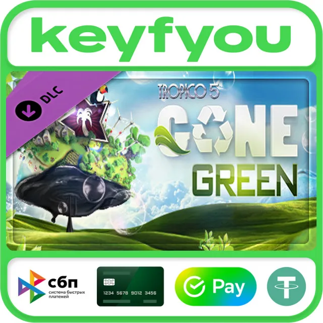 Tropico 5 - Gone Green / STEAM DLC КЛЮЧ 🔥