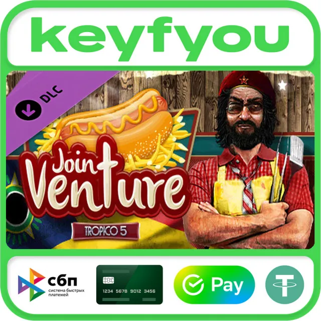 Tropico 5 - Joint Venture / STEAM DLC КЛЮЧ 🔥