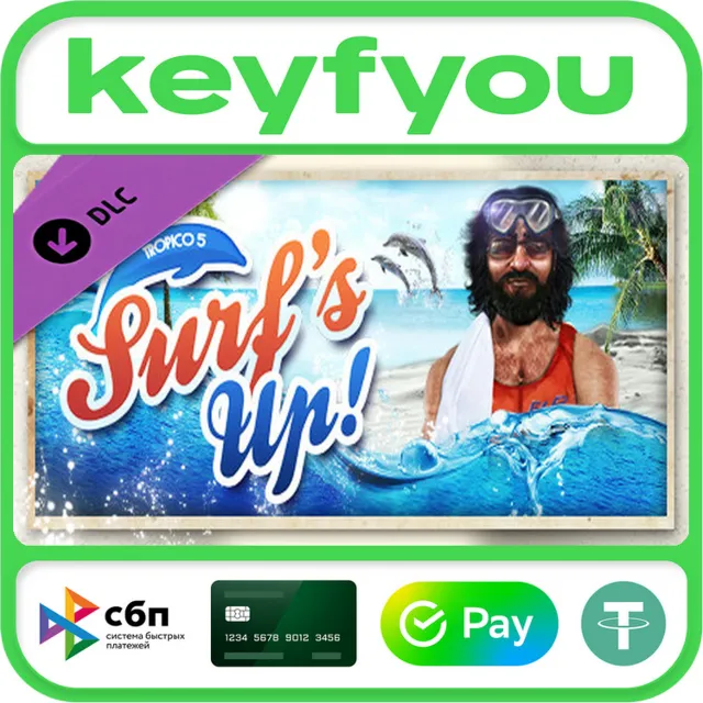 Tropico 5 - Surfs Up! / STEAM DLC КЛЮЧ 🔥