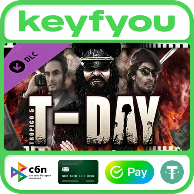 Tropico 5 - T-Day / STEAM DLC КЛЮЧ 🔥