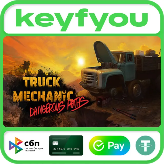 Truck Mechanic: Dangerous Paths / STEAM GLOBAL КЛЮЧ 🔥