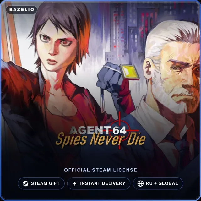 Agent 64: Spies Never Die (Steam Gift) · РФ и мир · Автовыдача 24/7