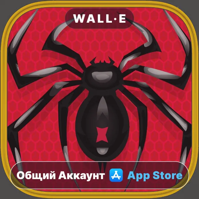 ⭐️ Spider Solitaire MobilityWare ios iPhone AppStore Общий Аккаунт