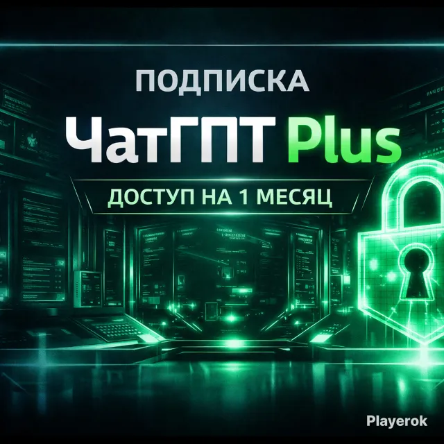 ЧатГПТ Plus — Доступ на 1 месяц