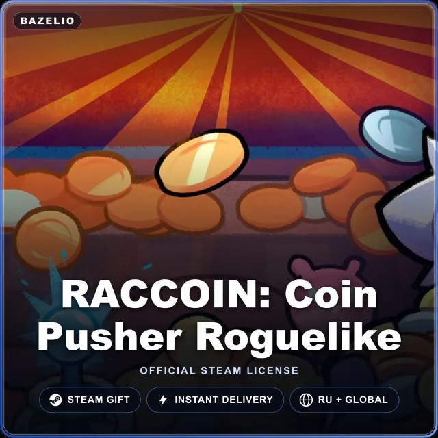 RACCOIN: Coin Pusher Roguelike (Steam Gift) · РФ и мир · Автовыдача 24/7