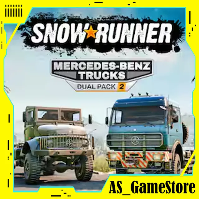 ⚫️SnowRunner - Mercedes-Benz Trucks Dual Pack 2 | ПК Epic Games EGS