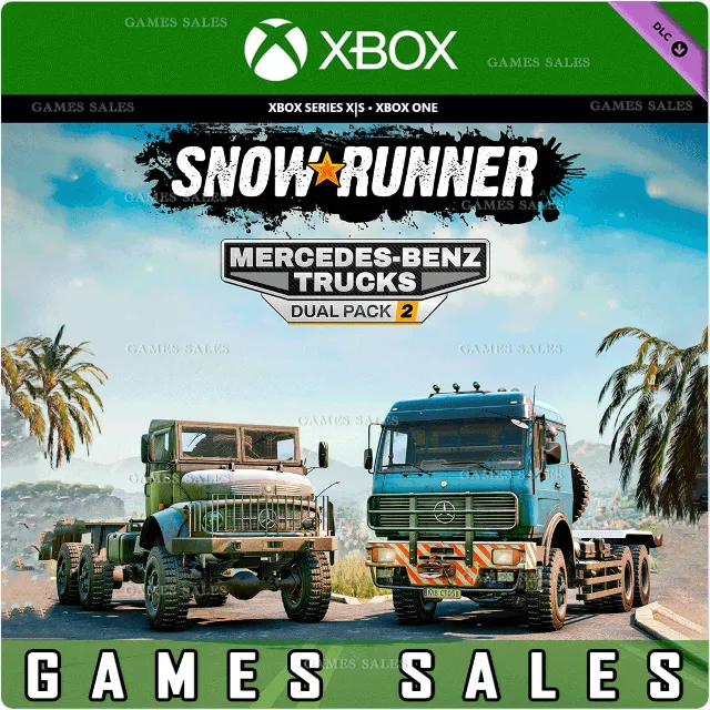 ✅❤️SNOWRUNNER - MERCEDES-BENZ TRUCKS DUAL PACK 2❤️XBOX ONE|XS🔑КЛЮЧ✅