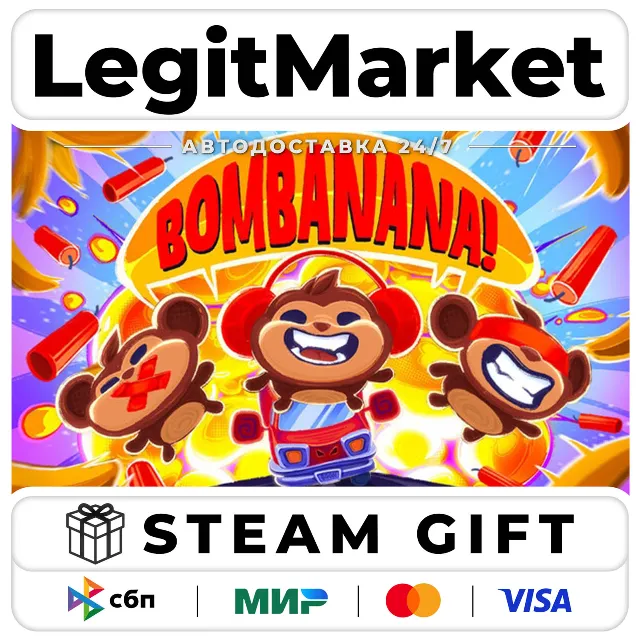 BOMBANANA! / Steam АВТО / РУ + МИР