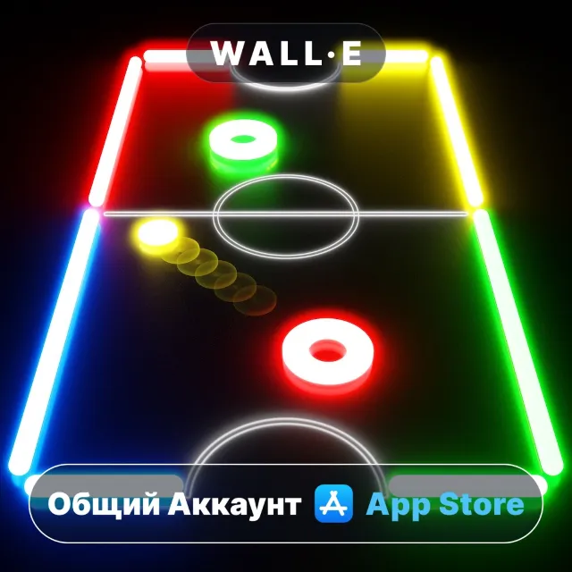 ⭐️ Glow Hockey 2 ios iPhone AppStore Общий Аккаунт