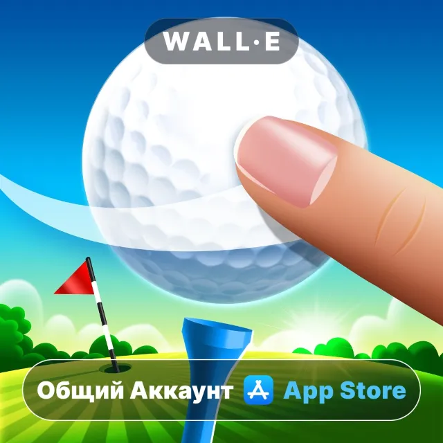 ⭐️ Flick Golf! ios iPhone AppStore Общий Аккаунт