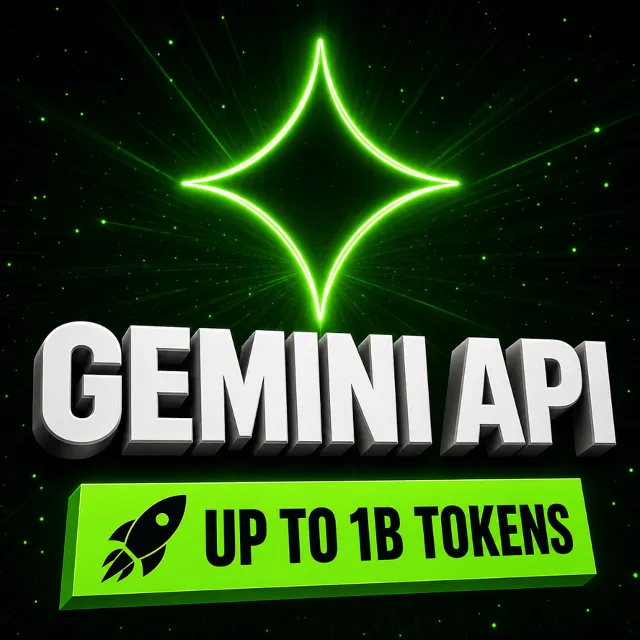 GEMINI API • Gemini 3.8/3.7 Flash / 3.5 Flash / 3.6 Flash / 3.1 Pro | ДО 1B ТОКЕНОВ