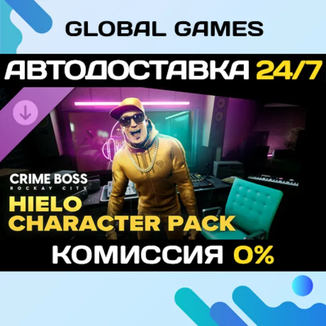 Crime Boss: Rockay City - Hielo Character Pack DLC STEAM 🚀АВТО